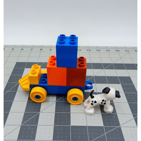 LEGO Duplo Number Train Set 10558 Replacement 6 Pieces Dog Numbered Blocks - Picture 2 of 6